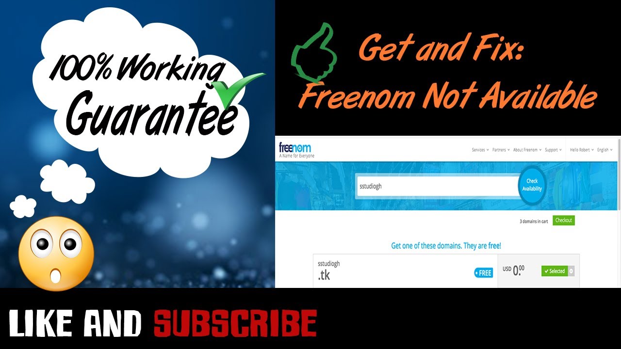 How To Get Free Domain From Freenom | Fix Domain Problem Freenom 2020