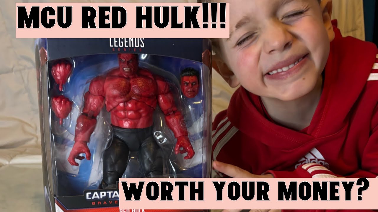 MARVEL LEGENDS! RED HULK! WORTH YOUR MONEY!! 