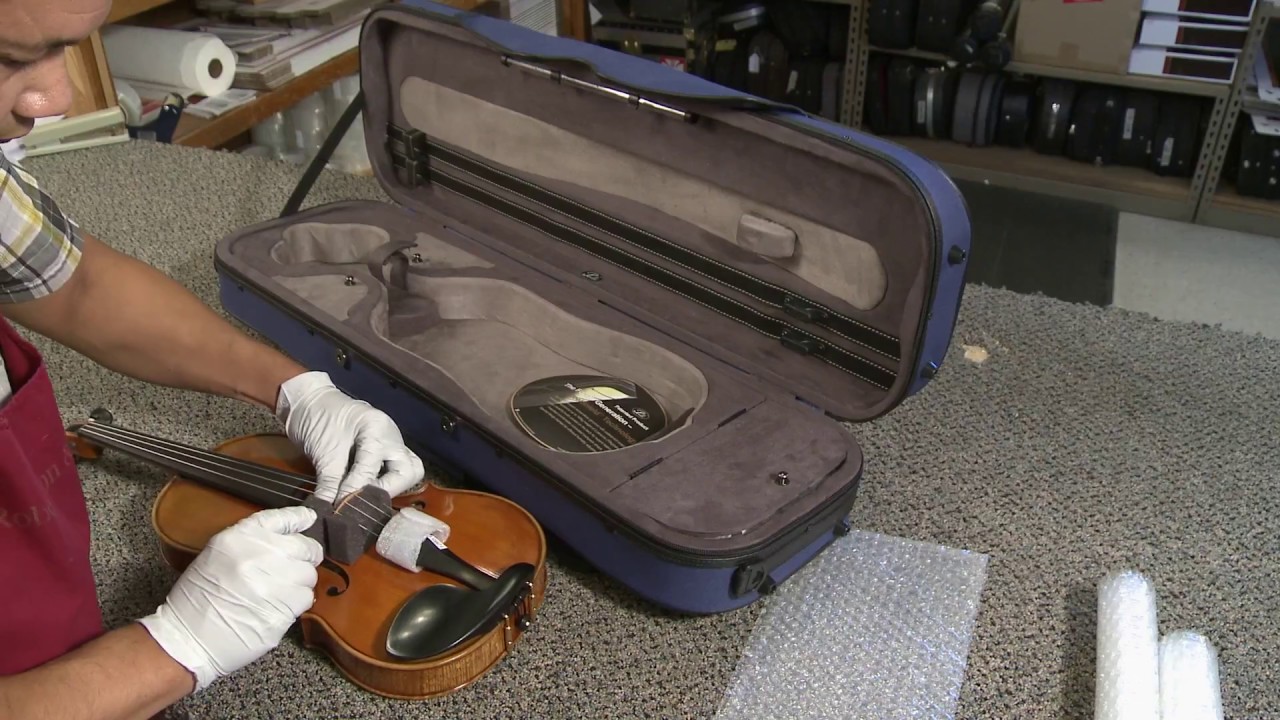 How to Pack a Violin or Viola for Shipping - Robertson & Sons Violin Shop, Inc.