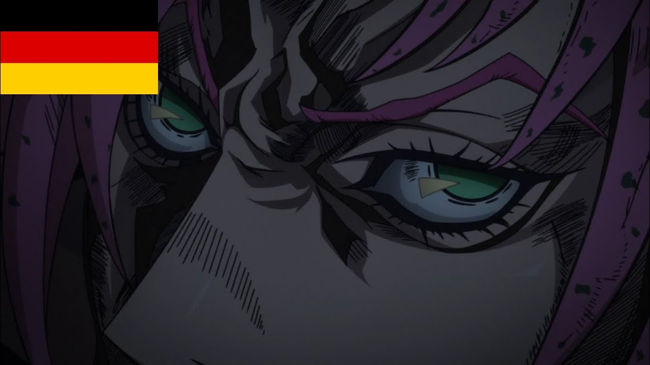 Diavolo zeigt sich / diavolo reveal jojos bizzare adventure golden Wind Part 5 [German dub]
