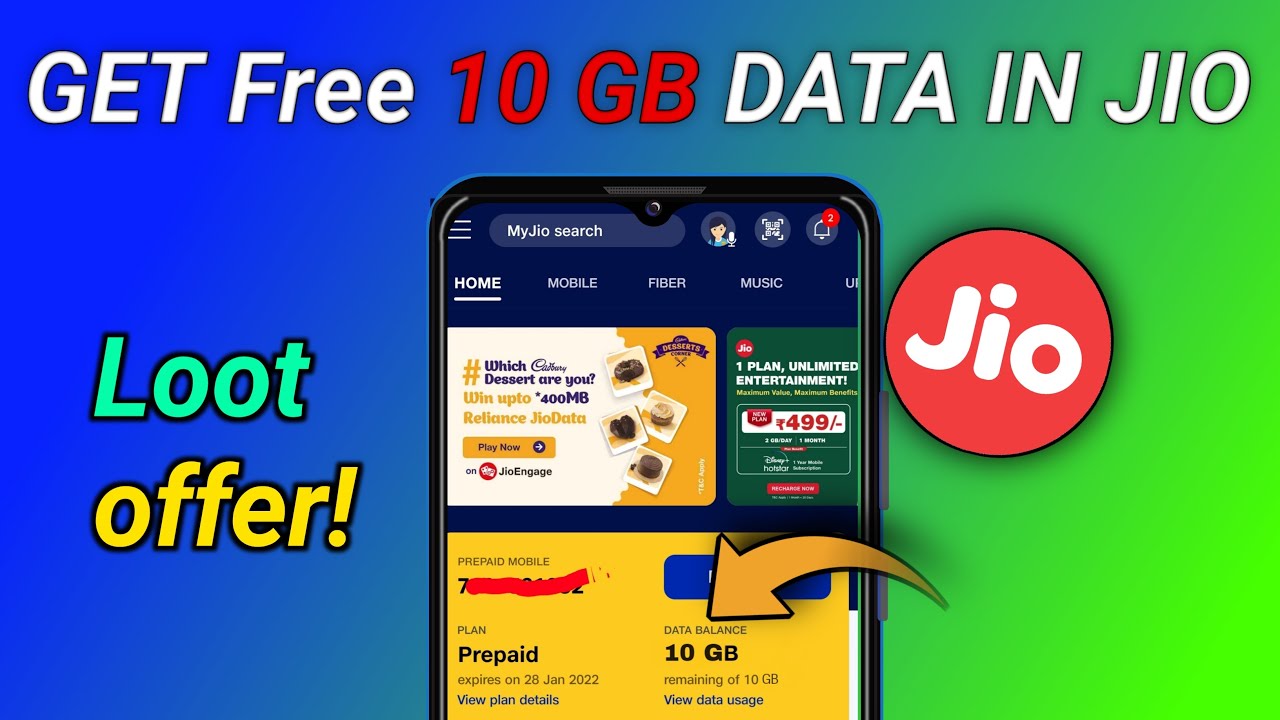 Jio free unlimited data trick without recharge|  | How To Get Free Data On Jio App| Jio Free Data