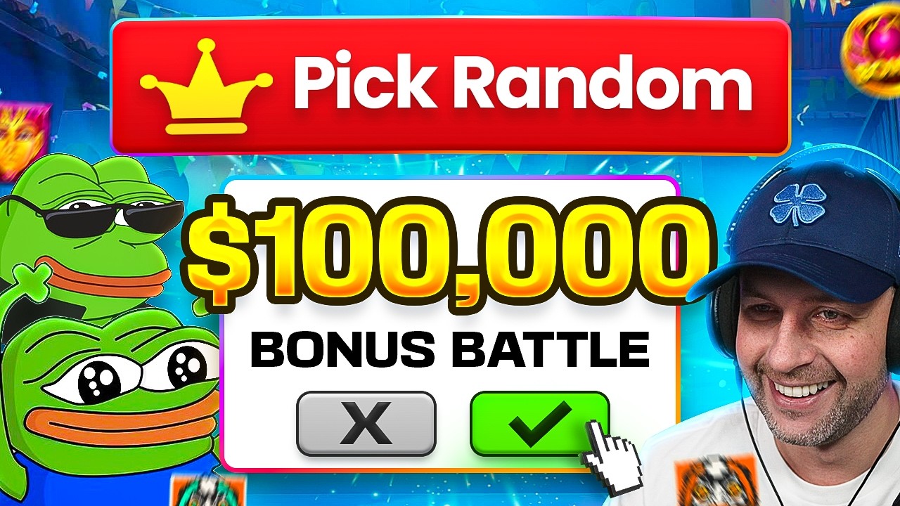 THE $100,000 PICK RANDOM BONUS BUY BATTLE TOURNAMENT!!