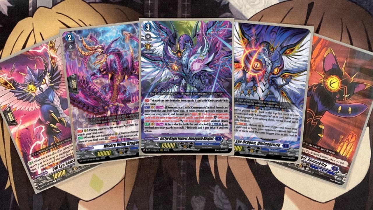 My Ominagruzio Cardfight Vanguard Deck Profile for October 2023