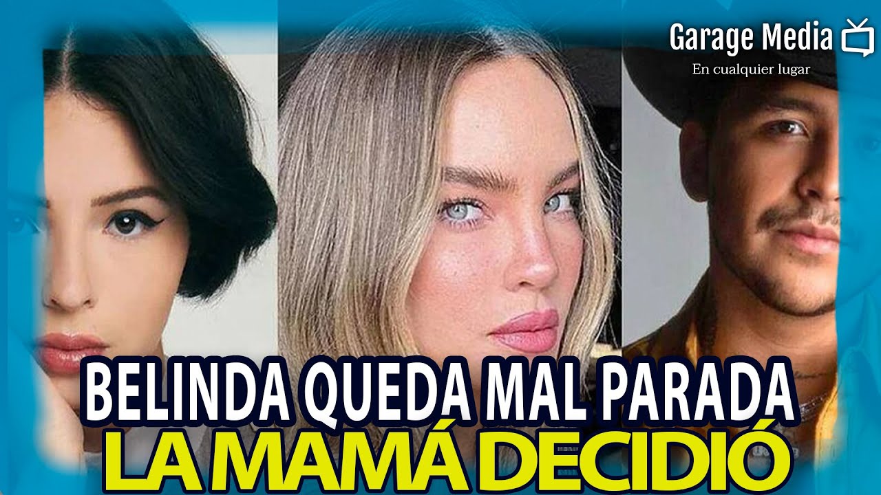 La mamá de Nodal habría provocado la ruptura con Belinda
