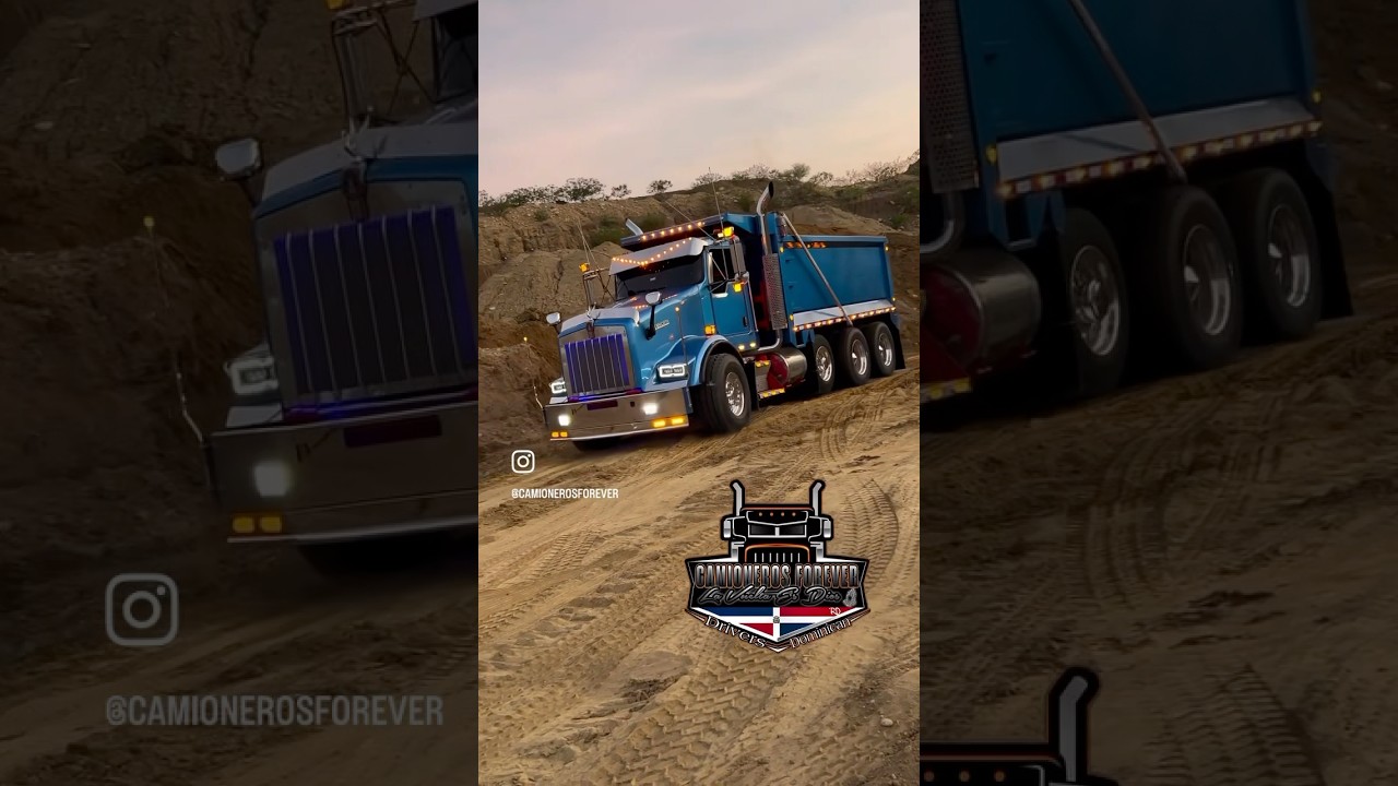 Kenworth T800 Workhorse in Action🔥🔥