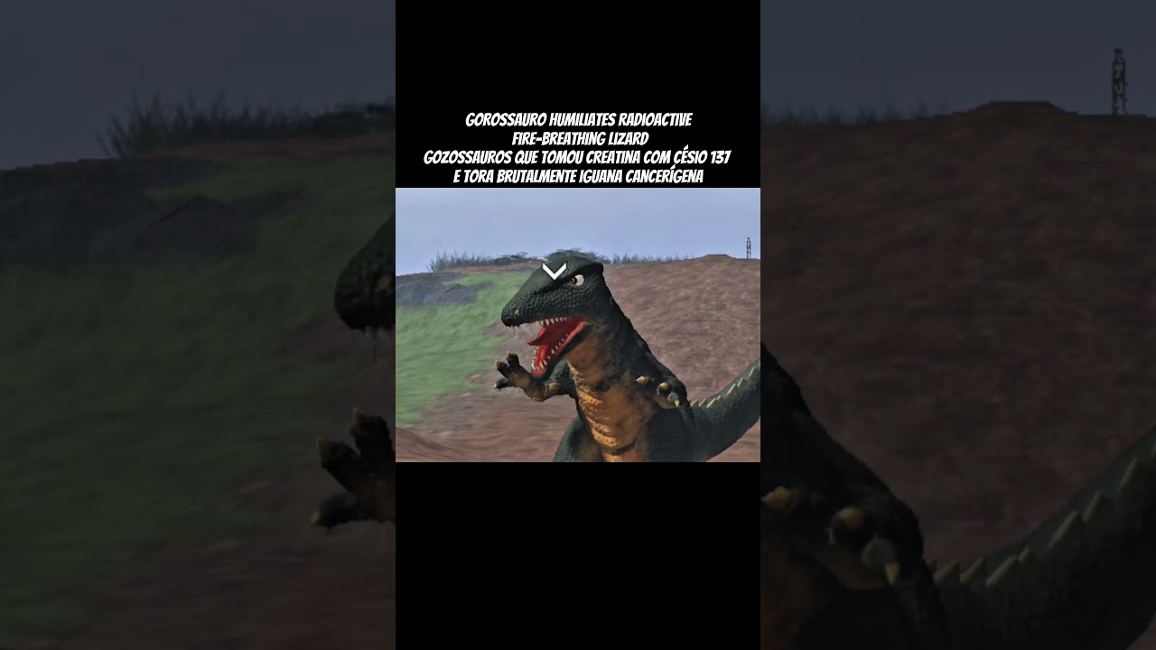 ZILLA He was brutally beaten by Gorossauro.  TITAN BASH MEME