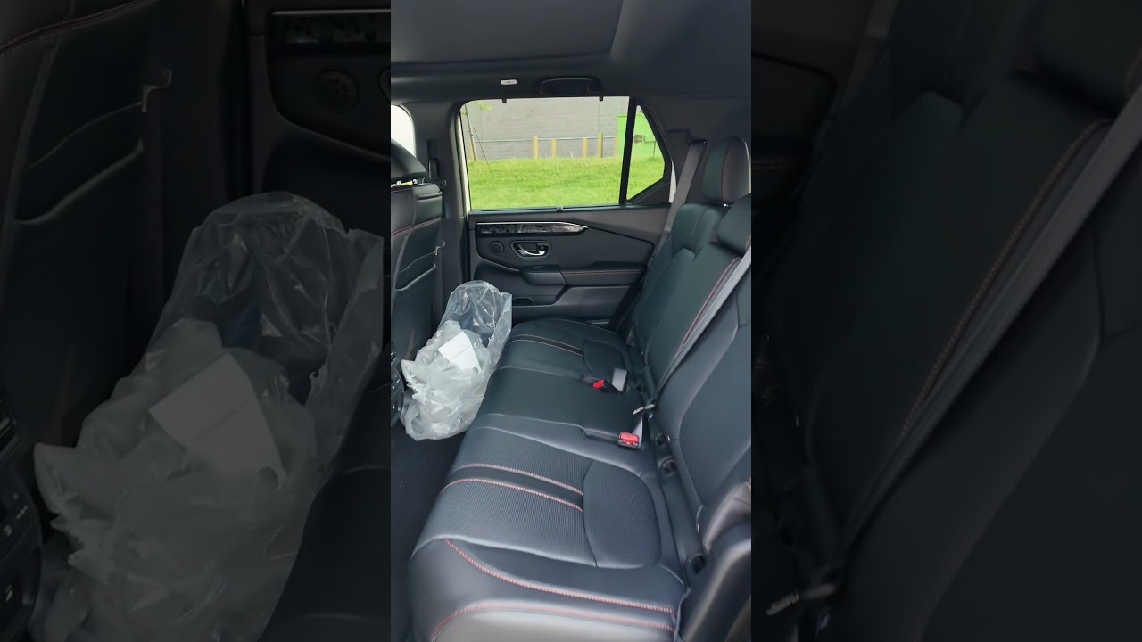 2026 Honda Passport Rear Interior!