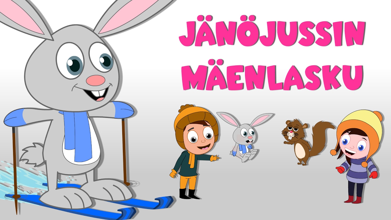 Lastenlauluja suomeksi | Jänöjussin mäenlasku + monta muuta lastenlaulua