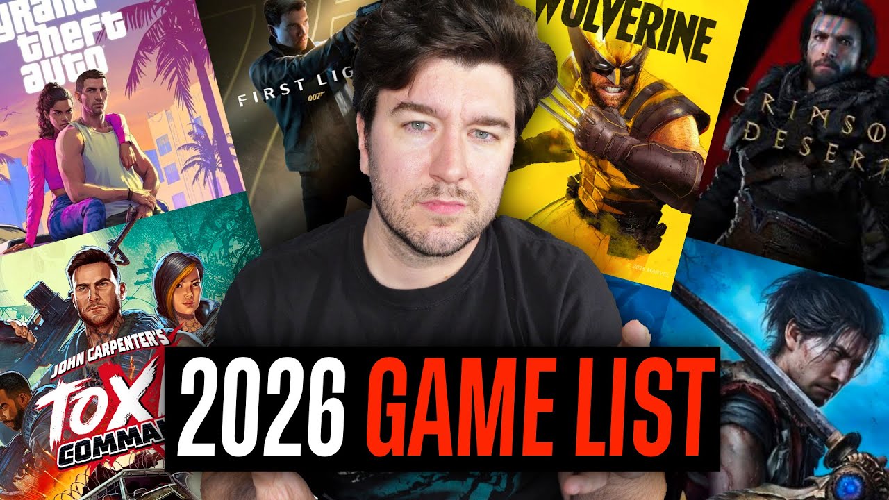 Games I want to play in 2026