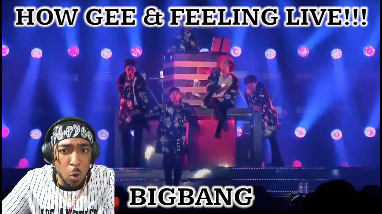 BIGBANG - How Gee + Feeling LIVE!! 2015 MADE Tour in Seoul | REACTION!! | I CANNOT BELIEVE GD!!