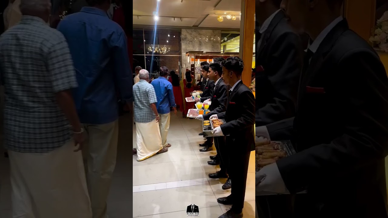 hotel waiter food service in marriage party' 20 May 2023