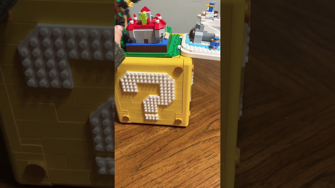 The retired LEGO Mario build #legofamily #legobuilds #legofamily #momswholego #mario #legomario