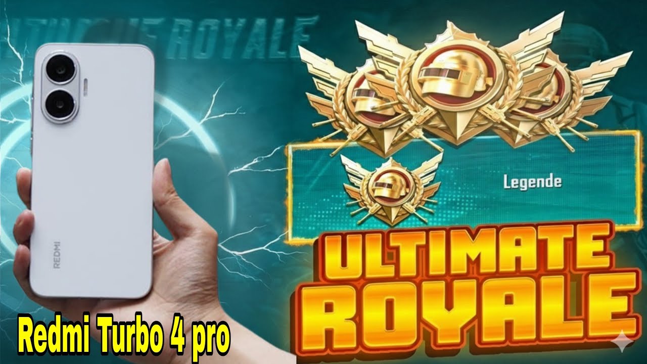 FNPO shows what high accuracy aim looks like in Ultimate Royale |Redmi Turbo 4 Pro| Pubg Mobile 