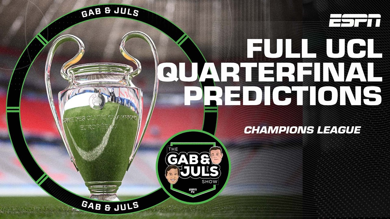 Champions League QUARTERFINAL PREDICTIONS! Bayern vs Real Madrid, Liverpool vs PSG + more | ESPN FC