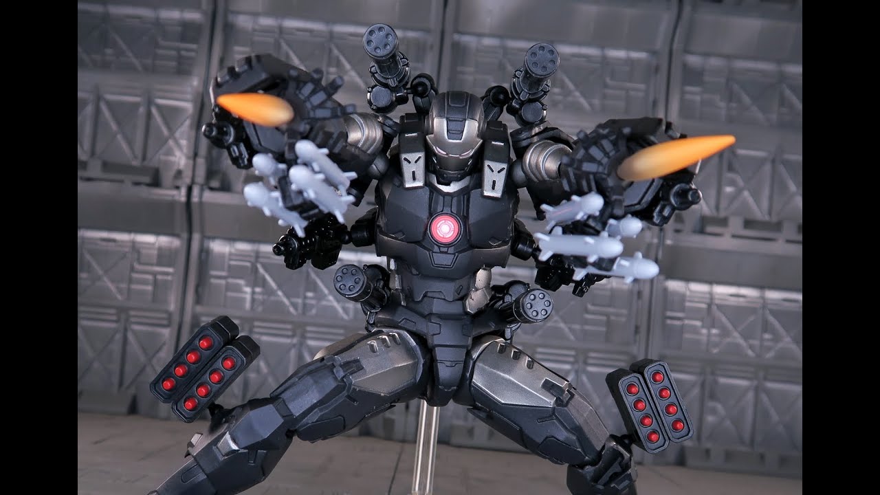 阿姆微的玩具簿 海洋堂 Amazing Yamaguchi 016 ウォーマシン War machine 戰爭機器 (鋼鐵人 Iron Man)