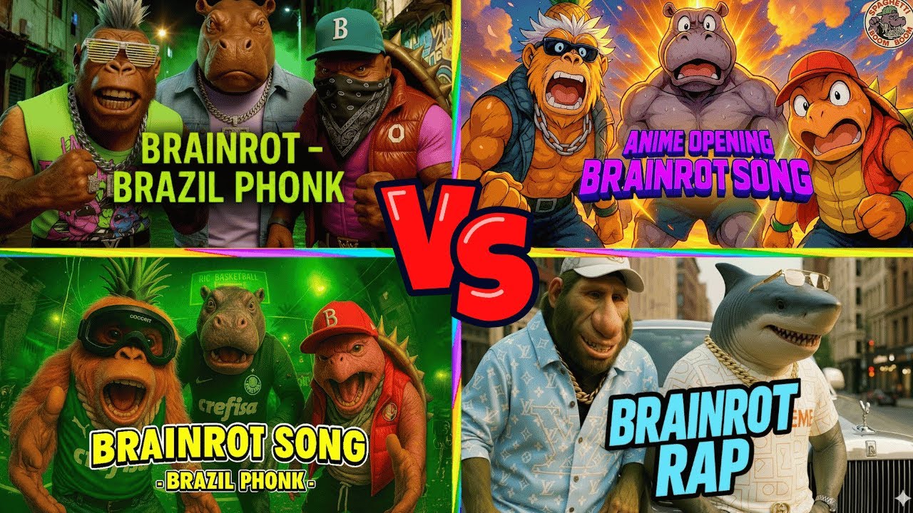 BRAINROT: Rap / All versions