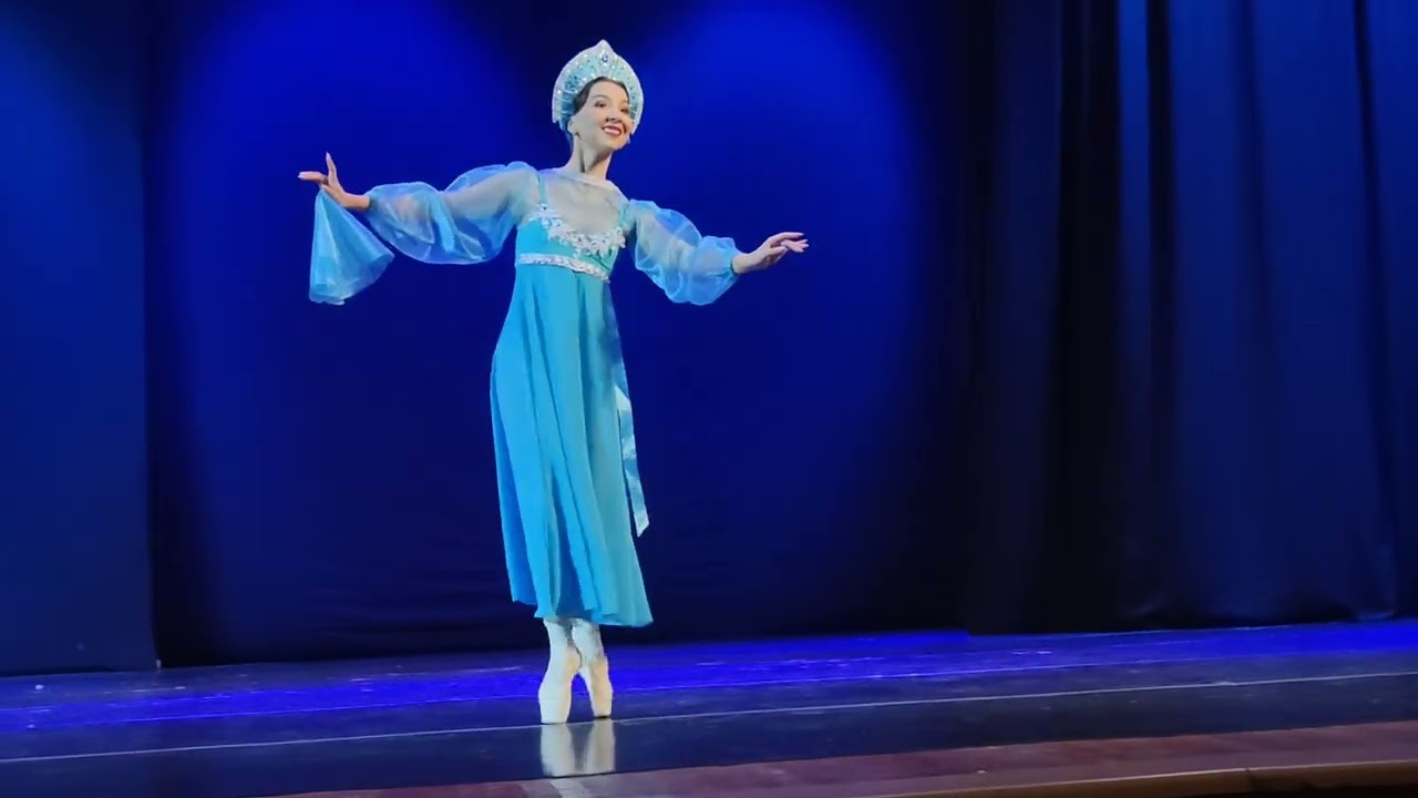 “Russian Dance” performed by Ekaterina Volkova. Theater B Ayukhanov