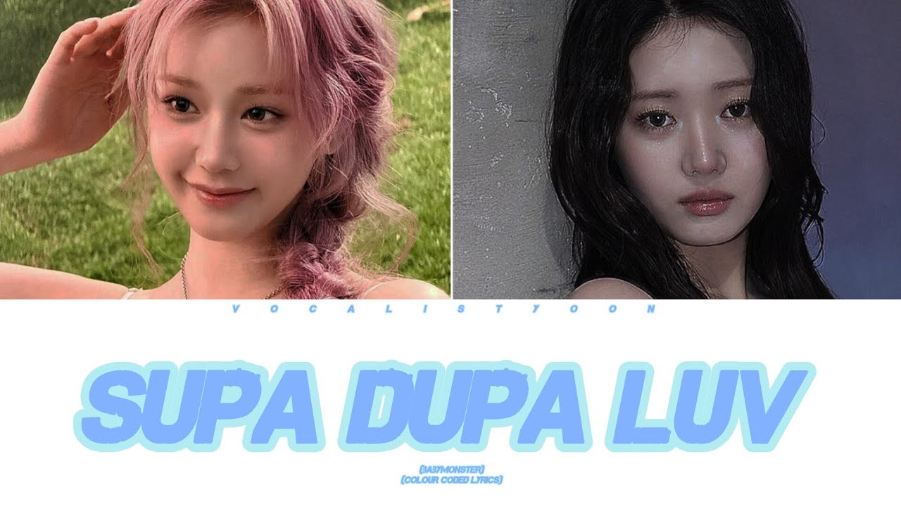Supa dupa luv - BABYMONSTER {sing with me | karaoke}