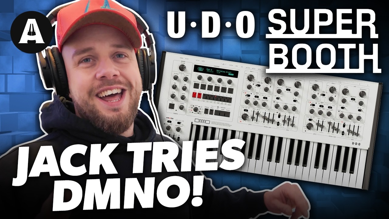 Джек тестирует UDO DMNO на стенде Superbooth 2026!