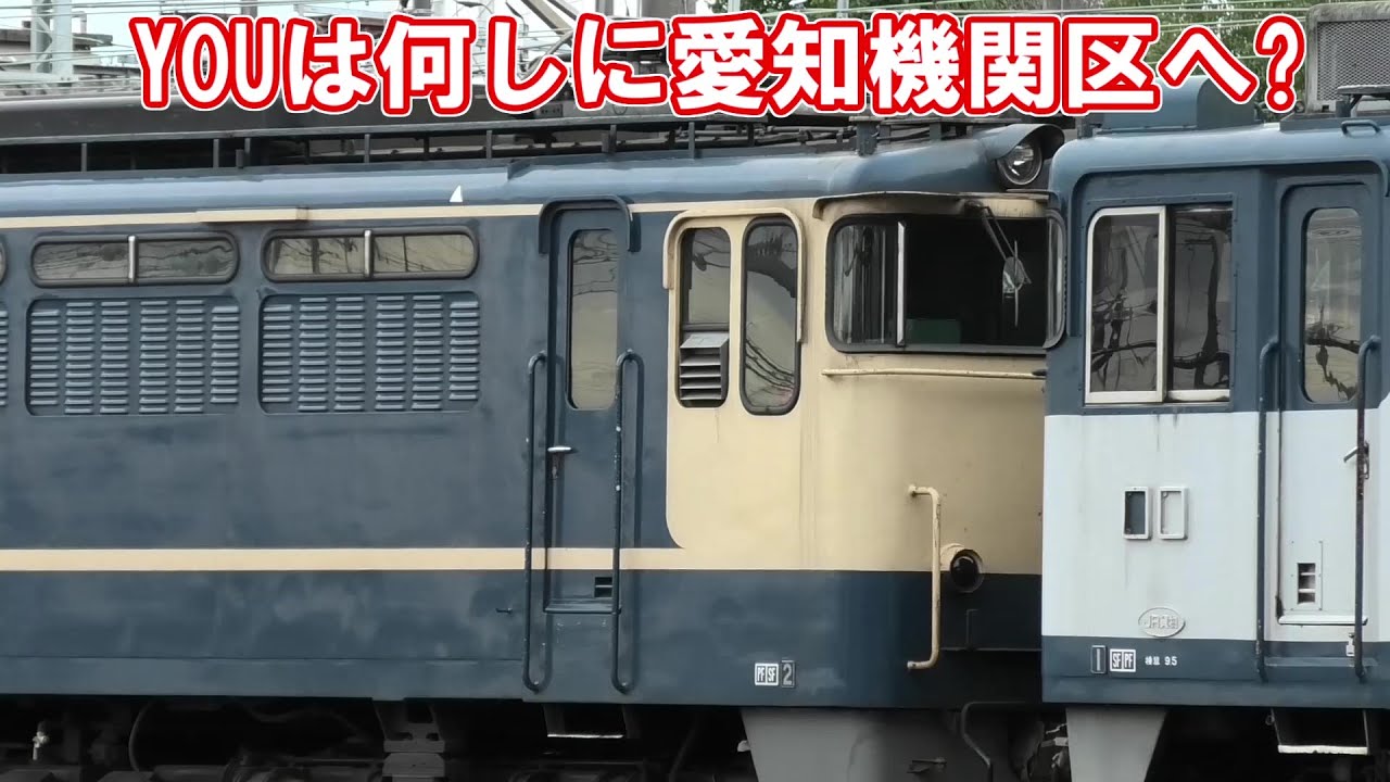 【機関区ウォッチング】暇なので愛知機関区に来てみたら見慣れない国鉄機がいました・・・【2023/02/22】