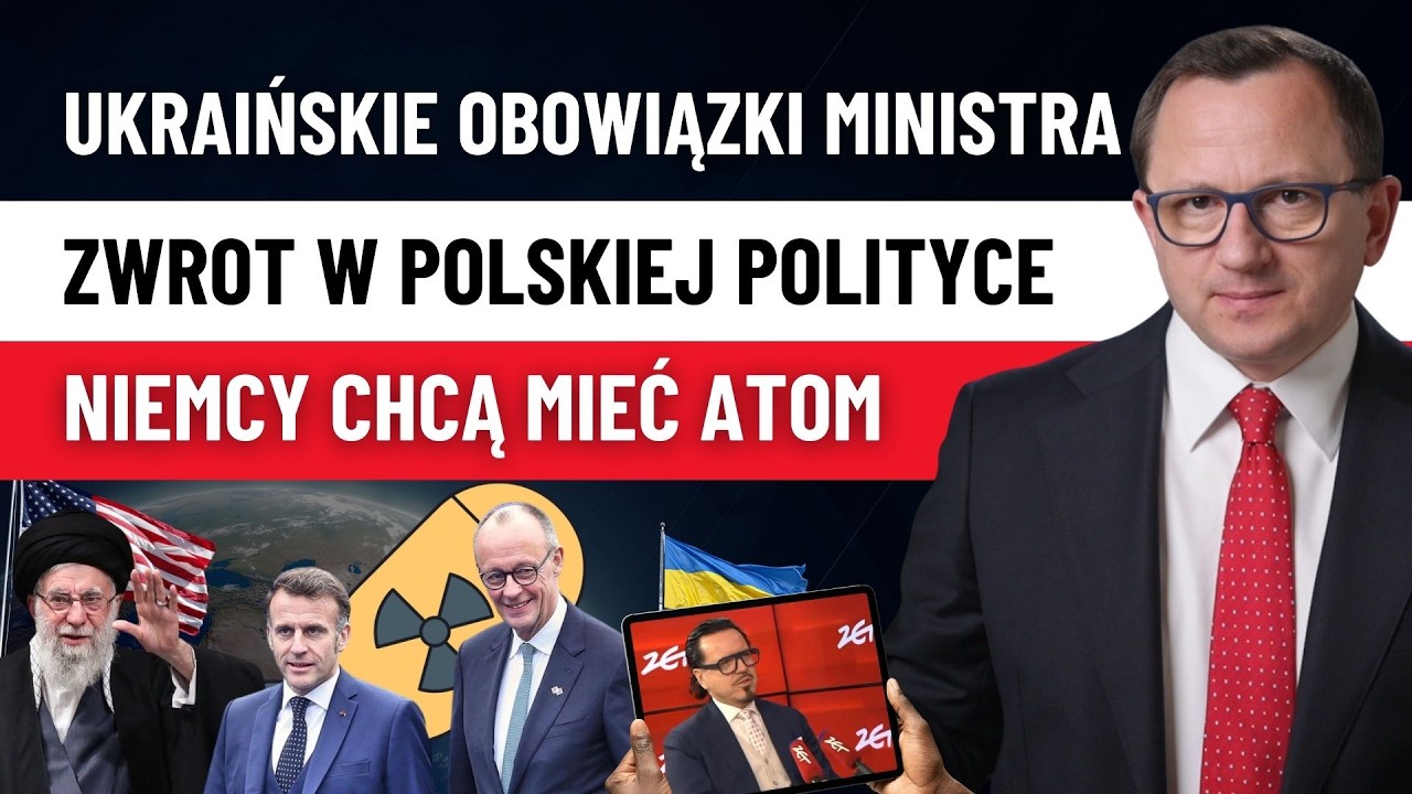Iran Grozi USA! Prąd dla Ukrainy, Rada Pokoju, Braun Bez Zarzutów! Nuklearne Aspiracje Niemiec!
