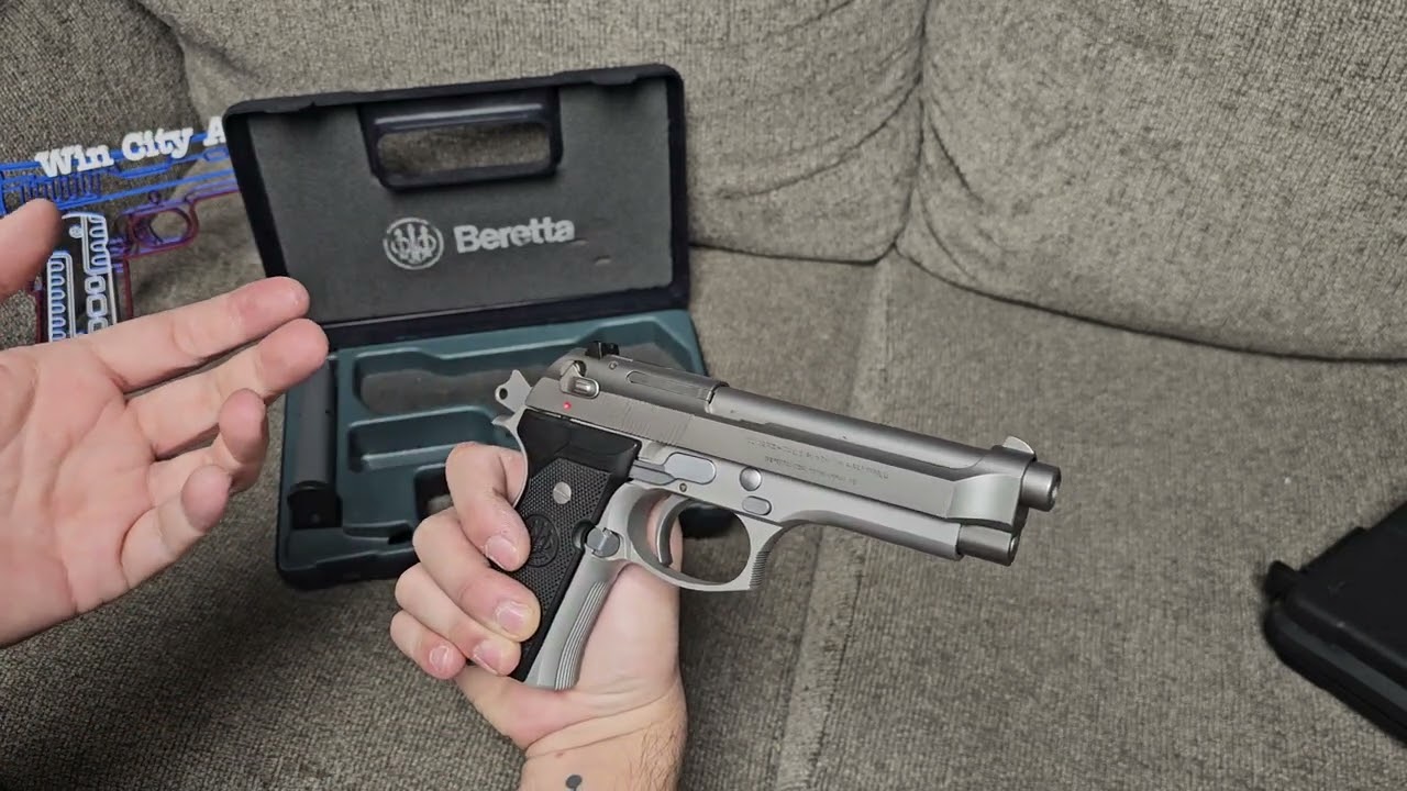 Я вижу привидение. Первый взгляд на Beretta 92 Inox Ghost.