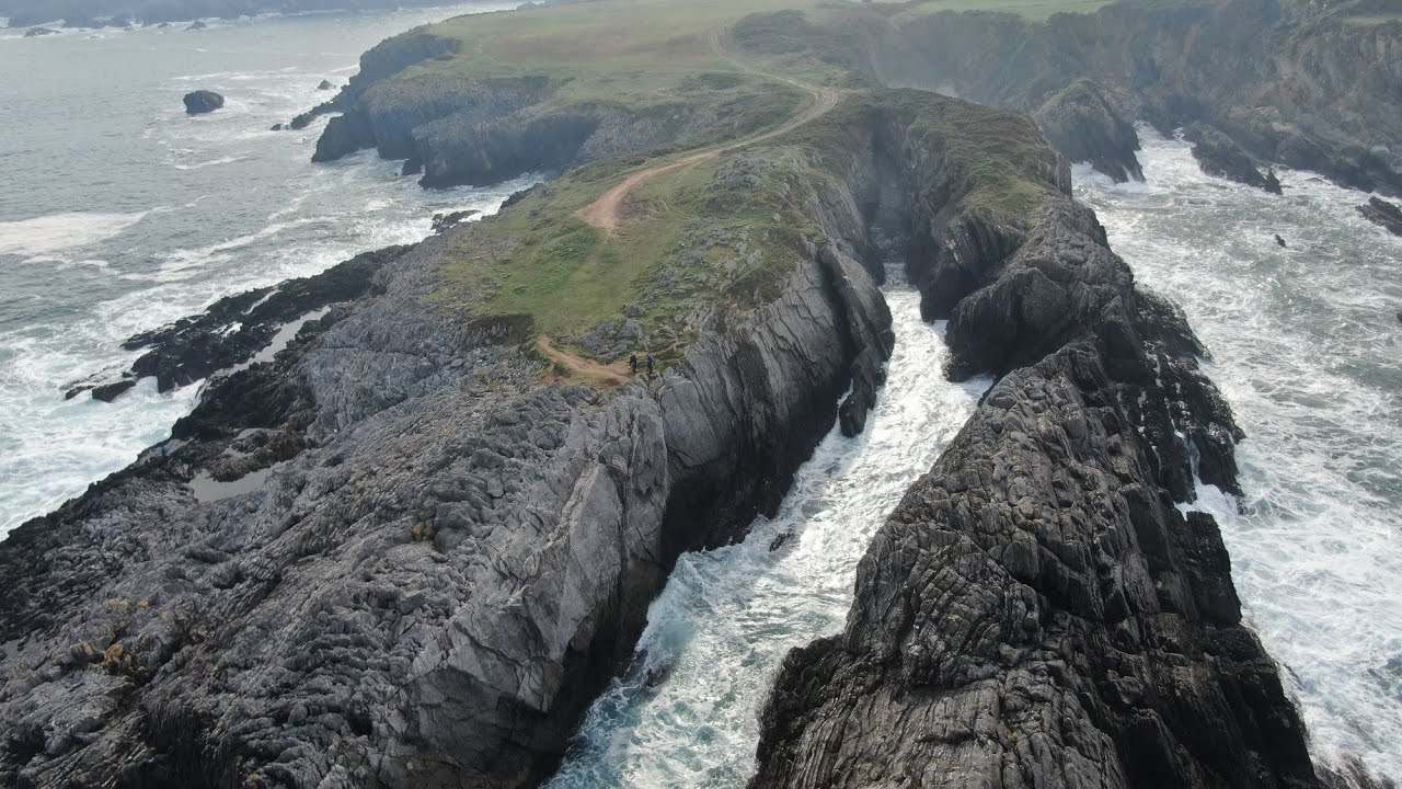 Amazing coast of Bañugues in Asturias