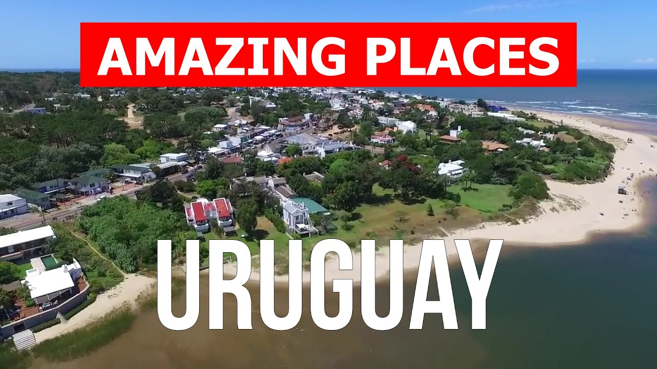 Uruguay beaches from drone | Punta del Este, Colonia del Sacramento, Montevideo | video | Uruguay 4k