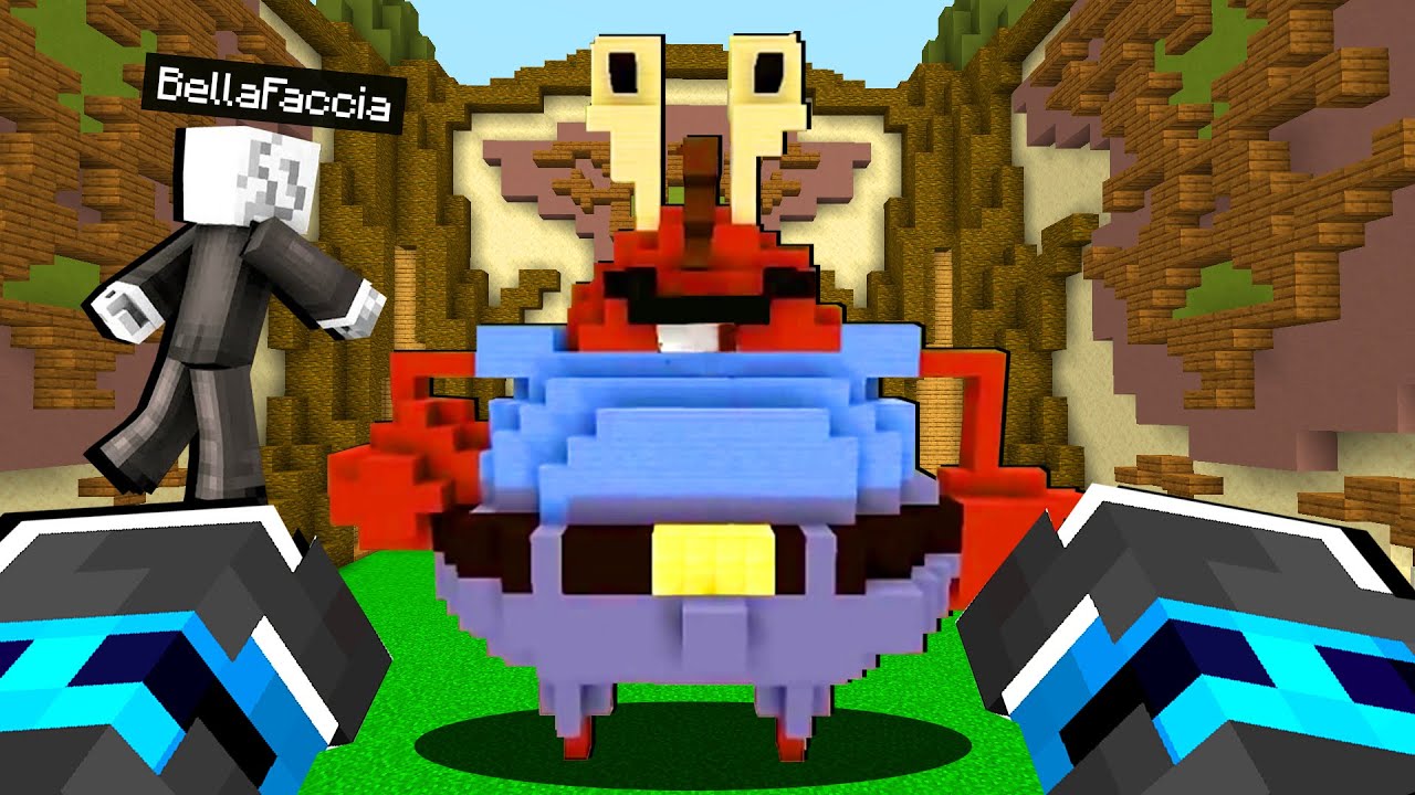 COSTRUIAMO I CARTONI ANIMATI NELLE BUILD BATTLE DI MINECRAFT - ITA