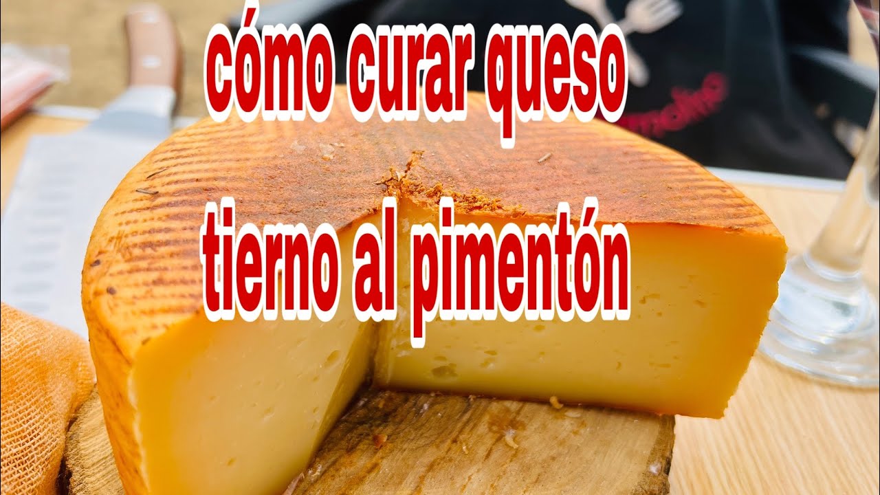 COMO CURAR QUESO TIERNO AL PIMENTON DE LA VERA, RECETA FACIL Y SENCILLA