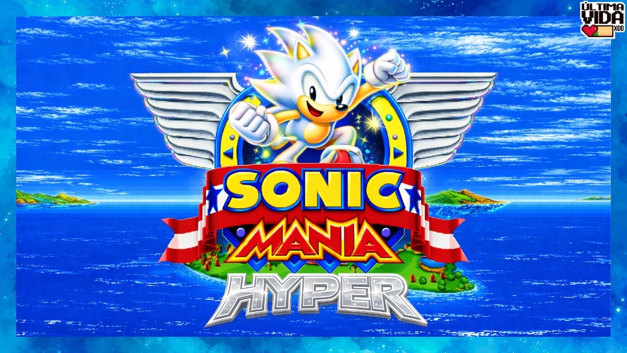 SONIC MANIA HYPER | ZEREI COM O HYPER SONIC | MYSTIC CAVE ESTÁ INCRÍVEL!