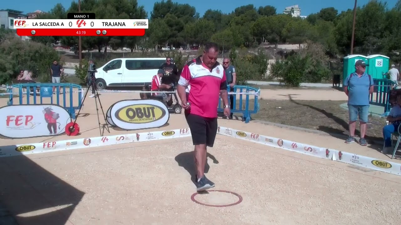 La salceda A vs Trajana - Campeonato de España Tripletas Masculino 1ª (Benidorm)