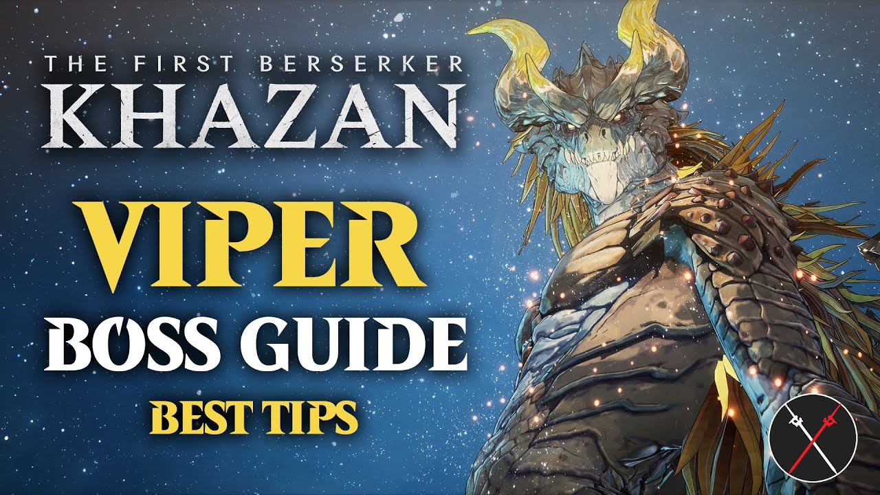 Viper Boss Guide - First Berserker Khazan (No Damage) Viper Boss Fight