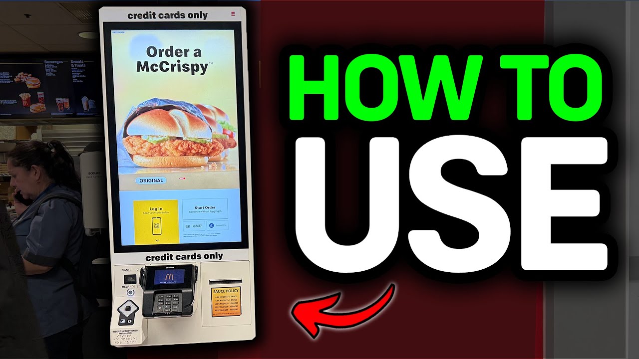 How To Use McDonalds Touch Screen Machine To Order 2026 - Full Guide