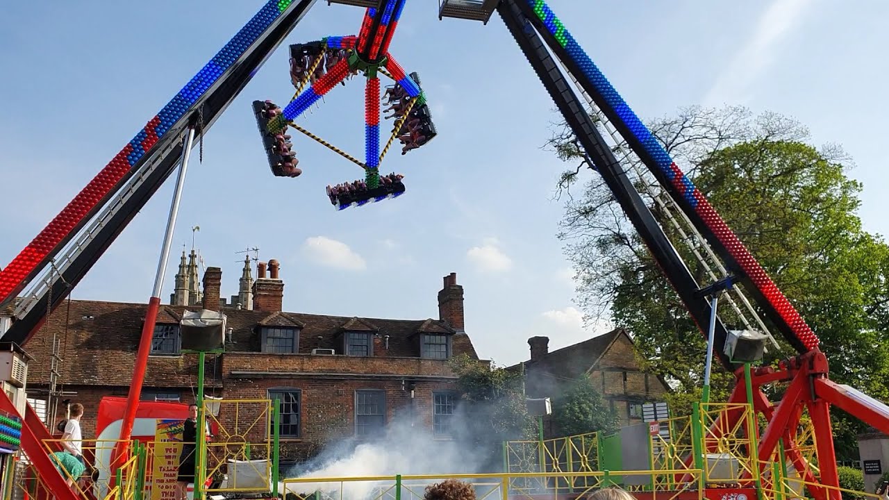 Tango Freak Out Ride Funfair Beaconsfield Charter Fair 10th May 2024 #funfair #fairground #fairrides