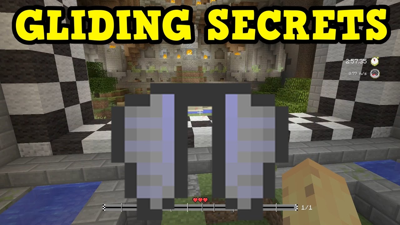 Minecraft ELYTRA SECRETS - FASTEST FLYING GUIDE