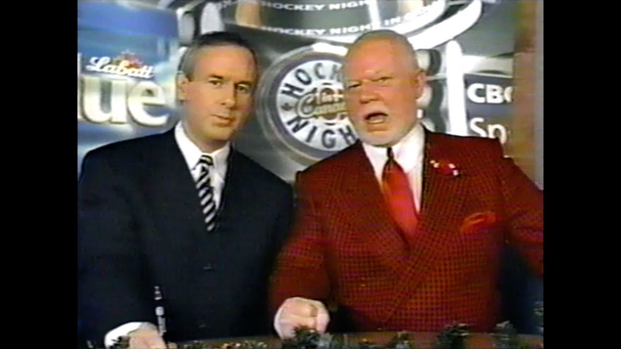 Don Cherry Comments on Doug Weight Vs. Bryan Marchment/Adam Deadmarsh Vs. Ed Jovanovski 2000