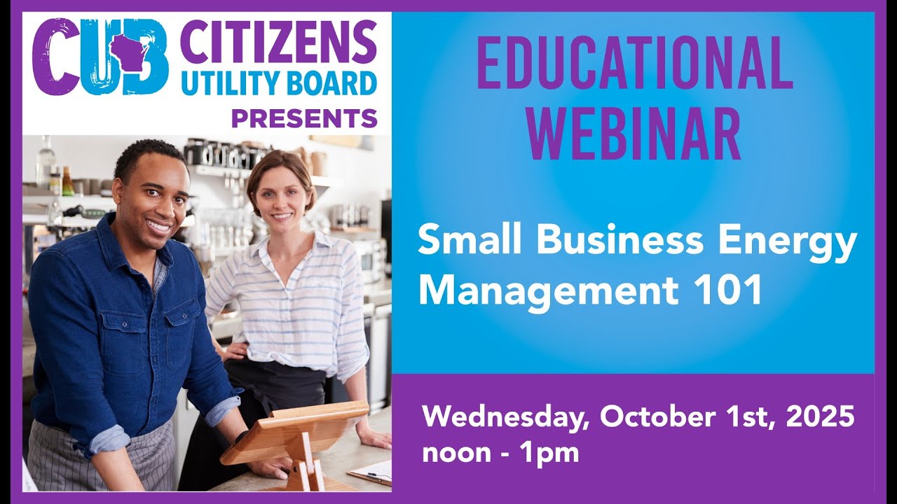 Webinar Replay: Small Business Energy Management 101
