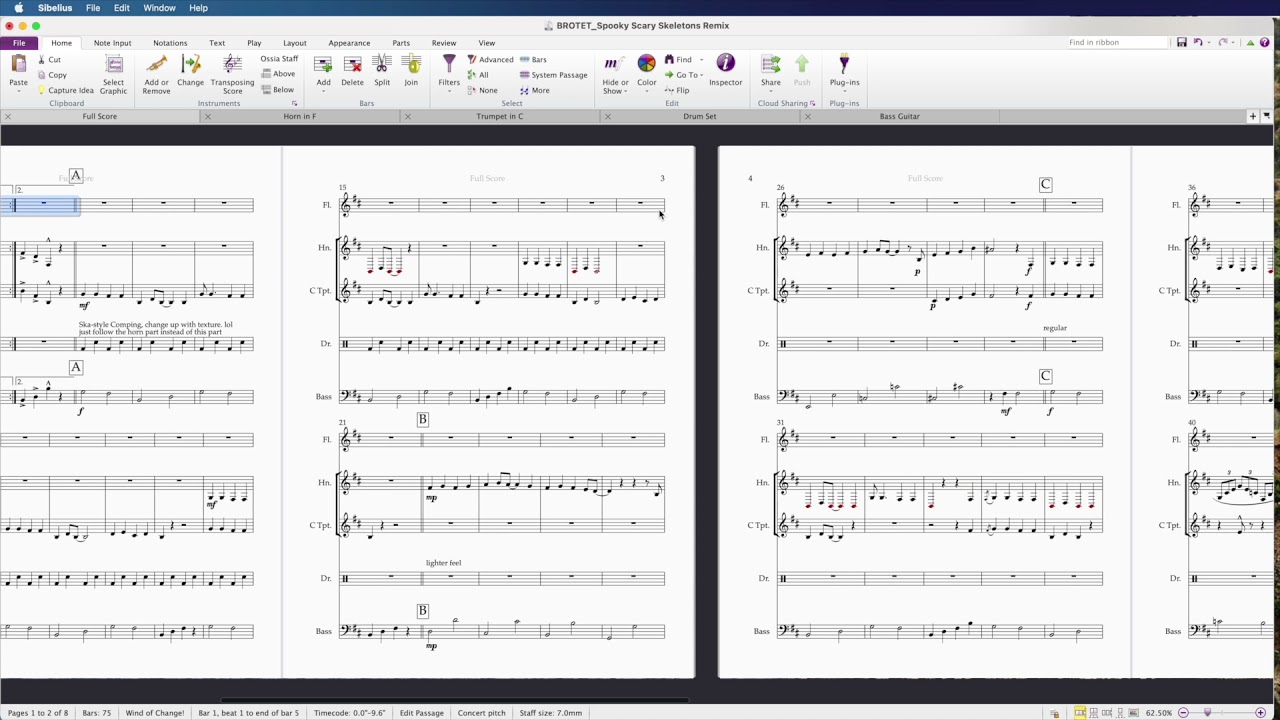 QUICK PART SWAP (RE-ORCHESTRATION) | SIBELIUS TUTORIAL