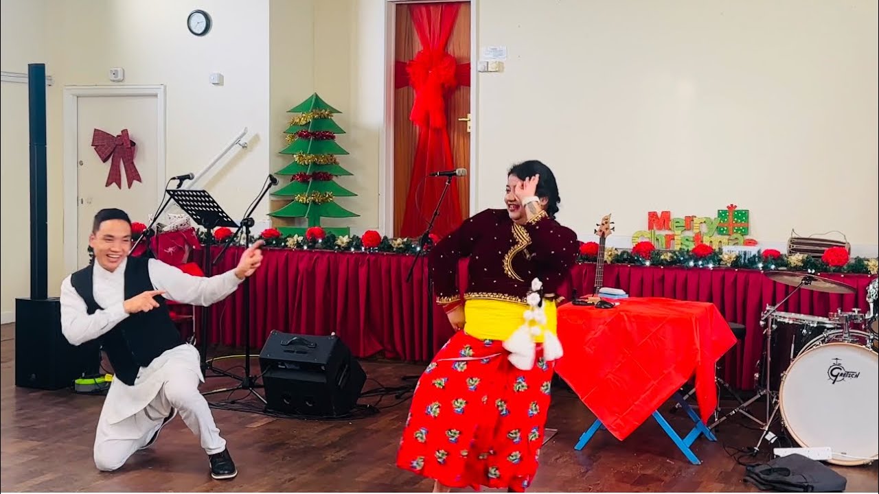 Nachideu Baini| Nepali Christian Song| Cover dance| Christmas 2024|