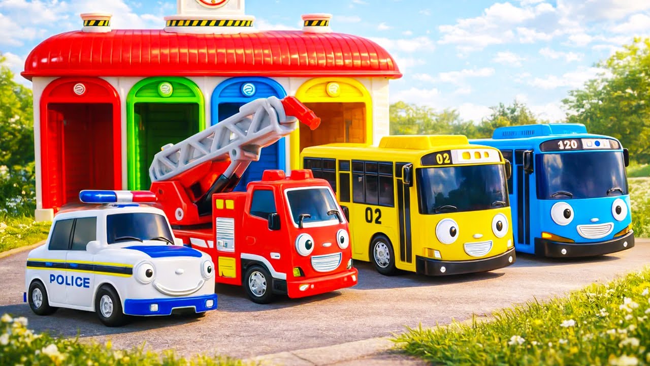 TOP 10 한국어 영상 - 아이들을 위한 장난감 차량들. 신나는 아동용 게임들도 함께해요!