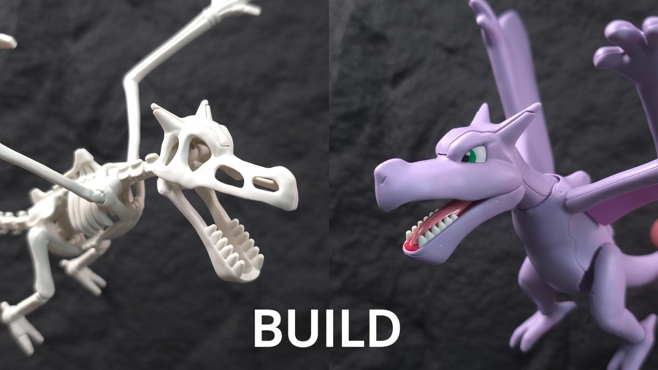[BUILD] The Wingspan is INSANE! 🦖 Pokepla Aerodactyl