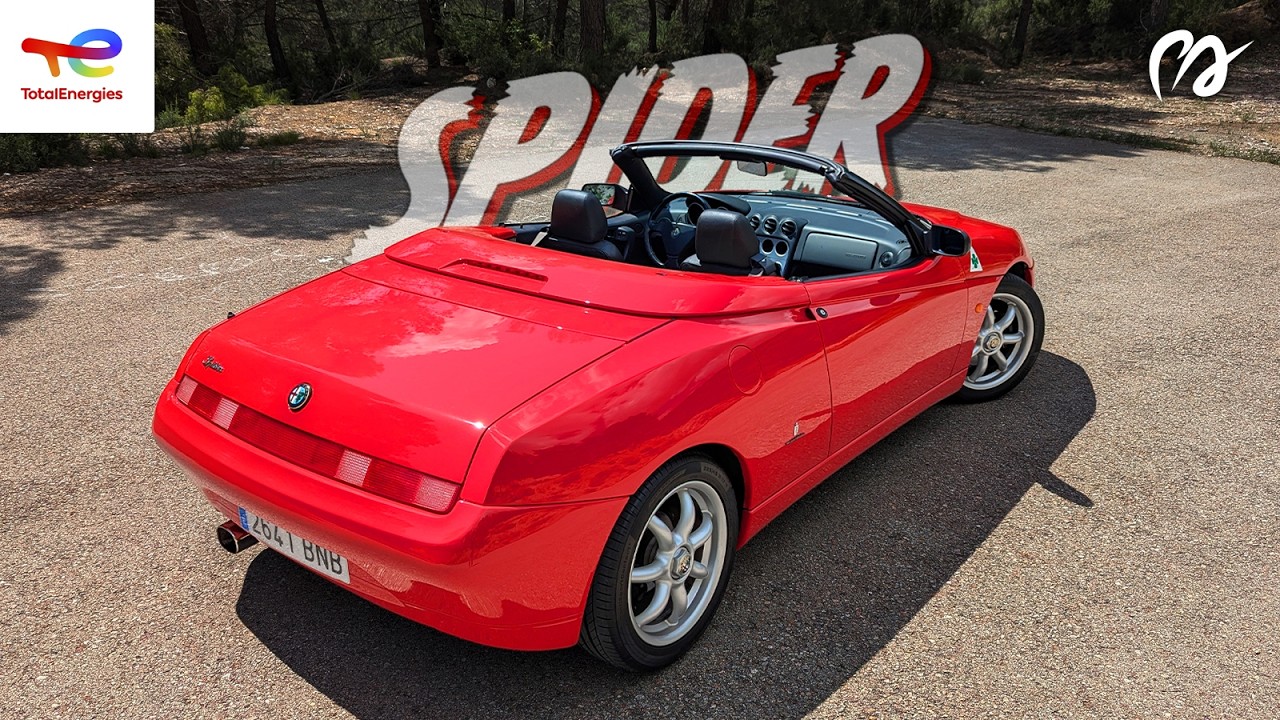 Belleza atemporal para disfrutar: El Alfa Romeo Spider diseñado por Enrico Fumia #USPI