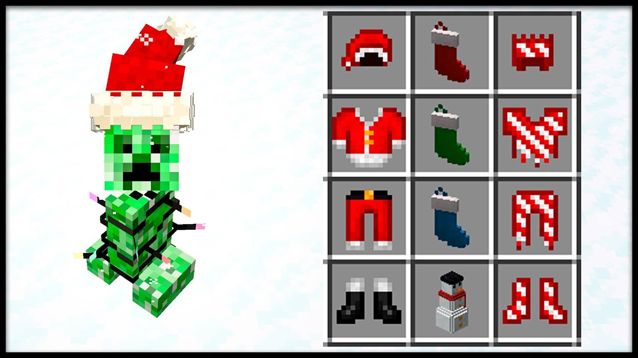 Top 5 MODS de NAVIDAD - MINECRAFT