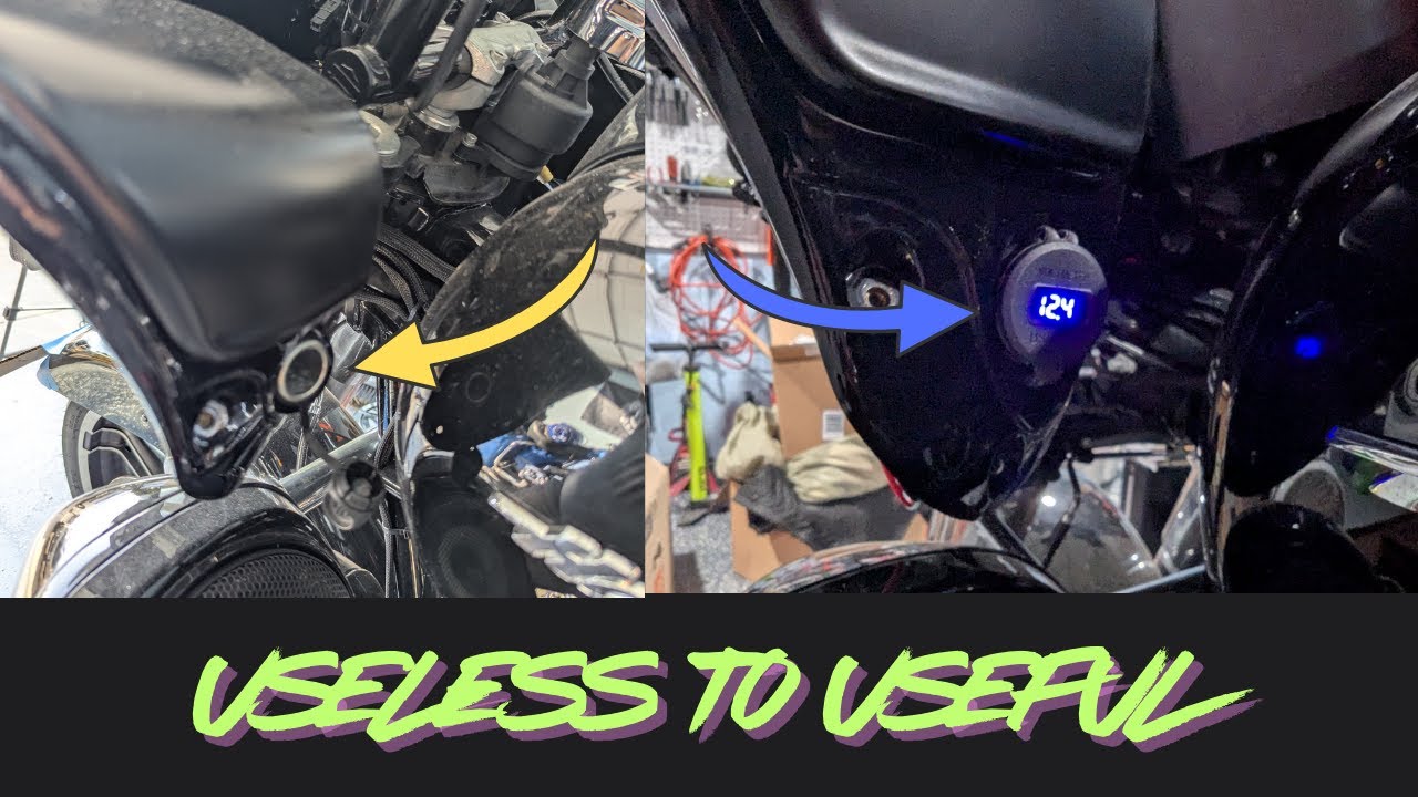 Convert your Harley 12v outlet to something you can use