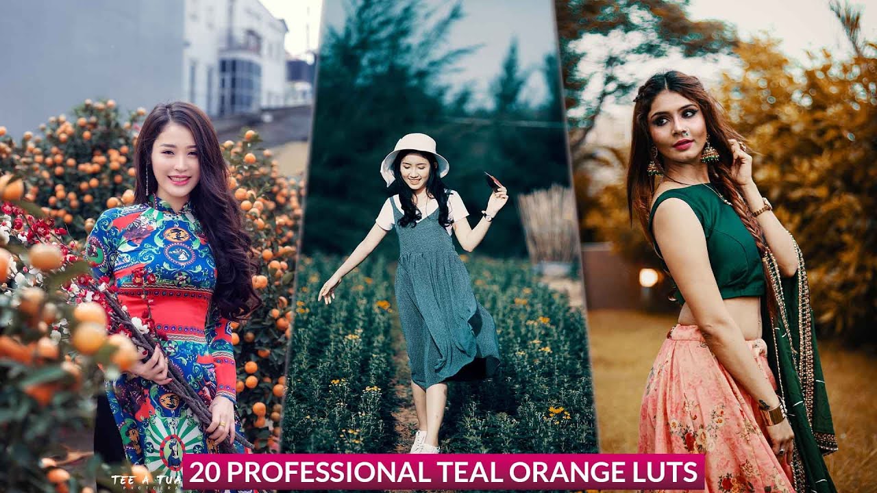 Free Download 20 Professional Teal Orange  #Color #Lookup 3D #luts Presets