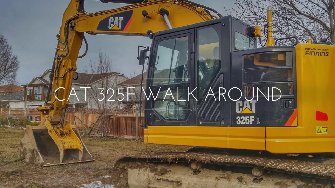 Truck Video Cat 325F Excavator
