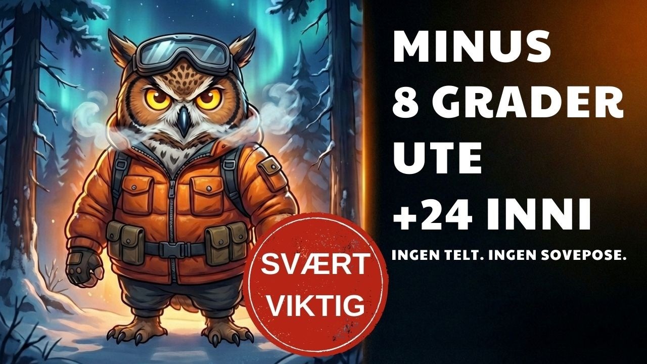 Kan du holde deg varm hele natten uten sovepose (Fysikken forklarer alt)