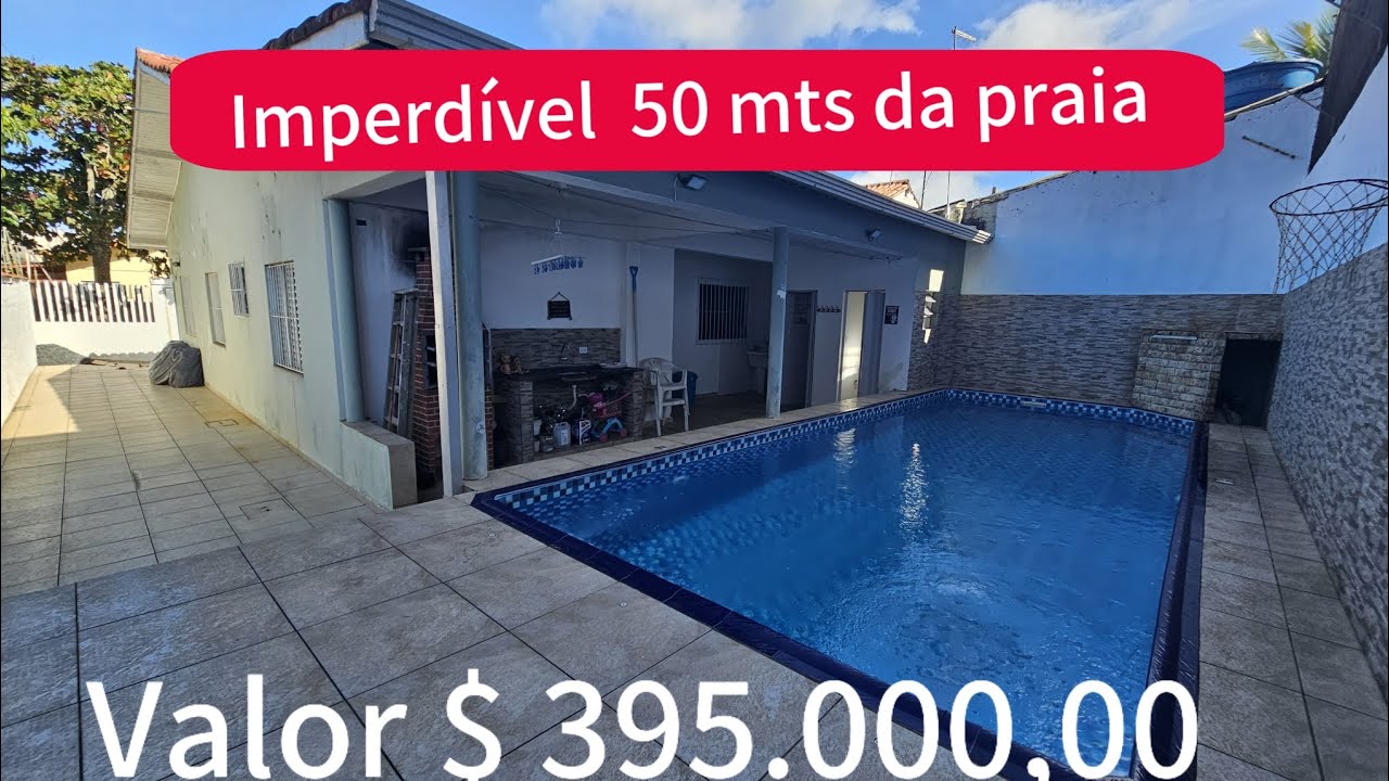 Oportunidade imperdível  a 50 metros da praia em Itanhaem SP  com preço baixo.