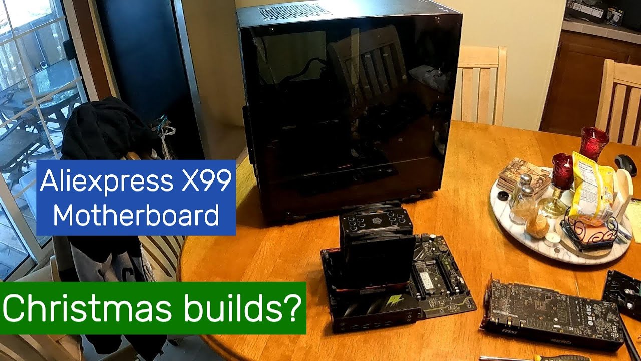 Сборка ПК на материнской плате X99 с Aliexpress! Готовлю компьютеры к рождественской распродаже!